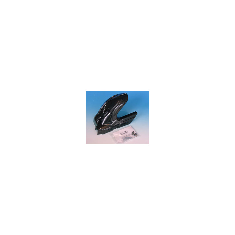 Guardabarros trasero Powerbronze in ABS negro para Yamaha Fazer 600 98-01