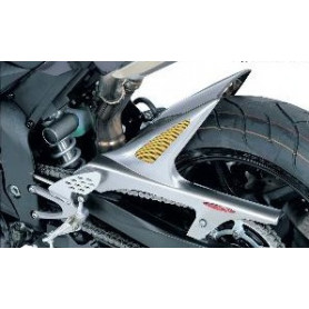 Guardabarros trasero Powerbronze in ABS negro para Yamaha R1 04-06 | MotoGM