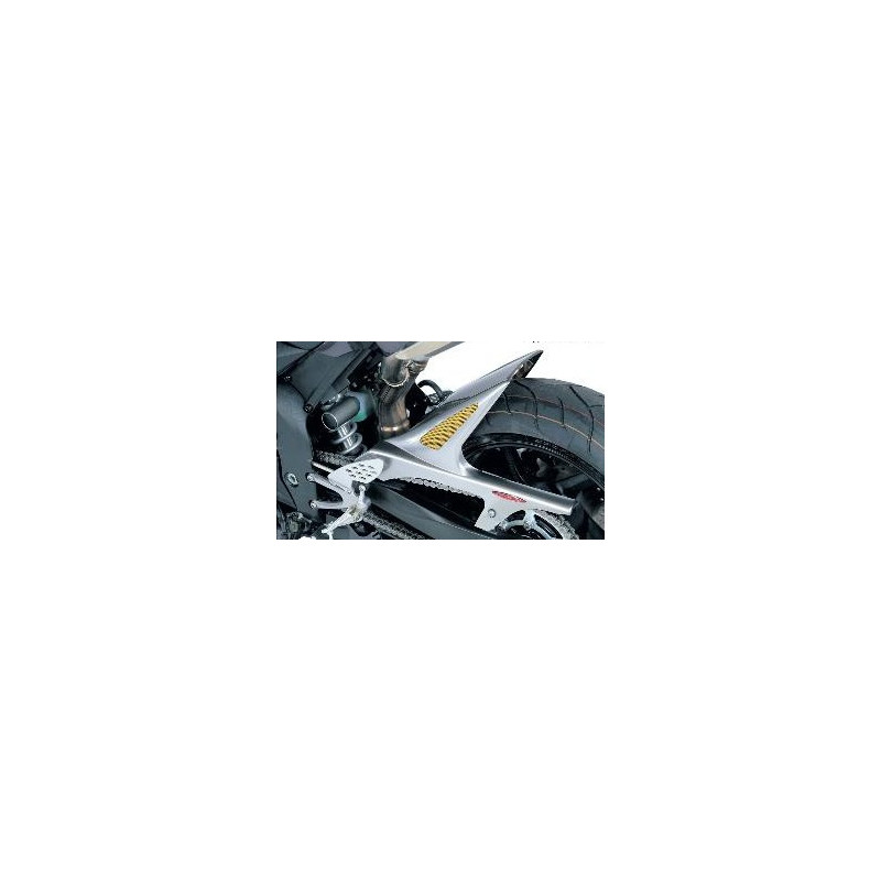 Guardabarros trasero Powerbronze in ABS negro para Yamaha R1 04-06
