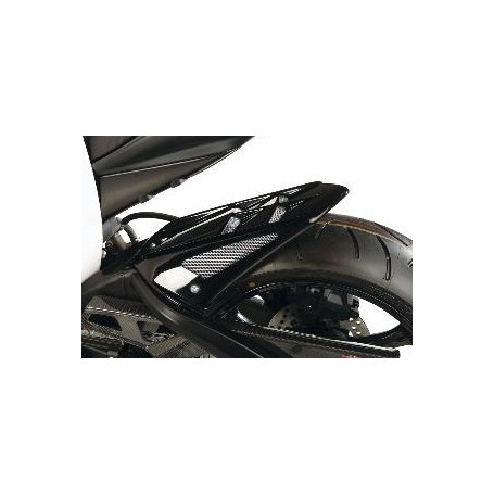 Guardabarros trasero Powerbronze in ABS negro para Yamaha R6 06-10 | MotoGM