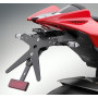 Portatarga regolabile "FOX" Rizoma con luce targa led  per Aprilia RSV4