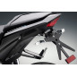 Portamatrículas regulable "FOX" Rizoma con luz matrícula led  para Honda CB 1000 R
