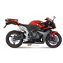 Silencieux Homologués Mivv Suono Steel Black Honda CBR 600 RR 07-