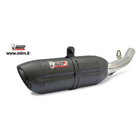 Silencieux Homologués Mivv Suono Steel Black Honda CBR 600 RR 07-