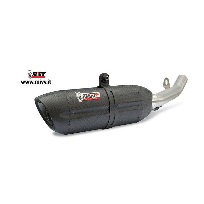 Terminale omologato Mivv Suono Steel Black Honda CBR 600 RR 07-