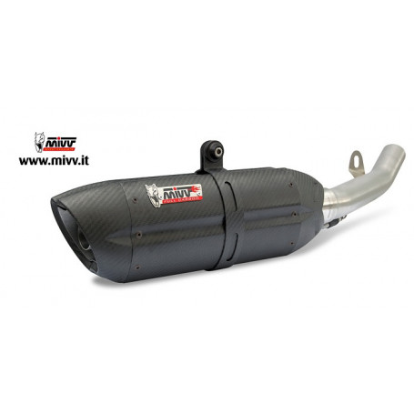 Homologierter Endschalldämpfer Mivv Suono Steel Black Honda CBR 600 RR 07-