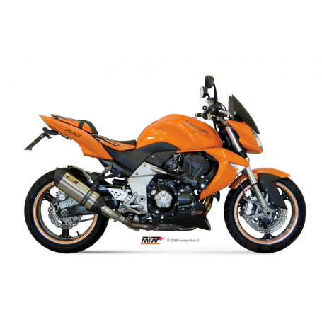 Terminal homologado Mivv Suono Steel Black Kawasaki Z 1000 07 | MotoGM