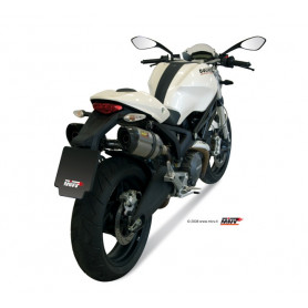 Muffler Street Legal Mivv Suono Inox Ducati Monster 696/1100 08- | MotoGM