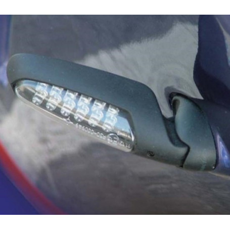 Coppia frecce Led Omologate MadDoctor, orientabili 3 posizioni