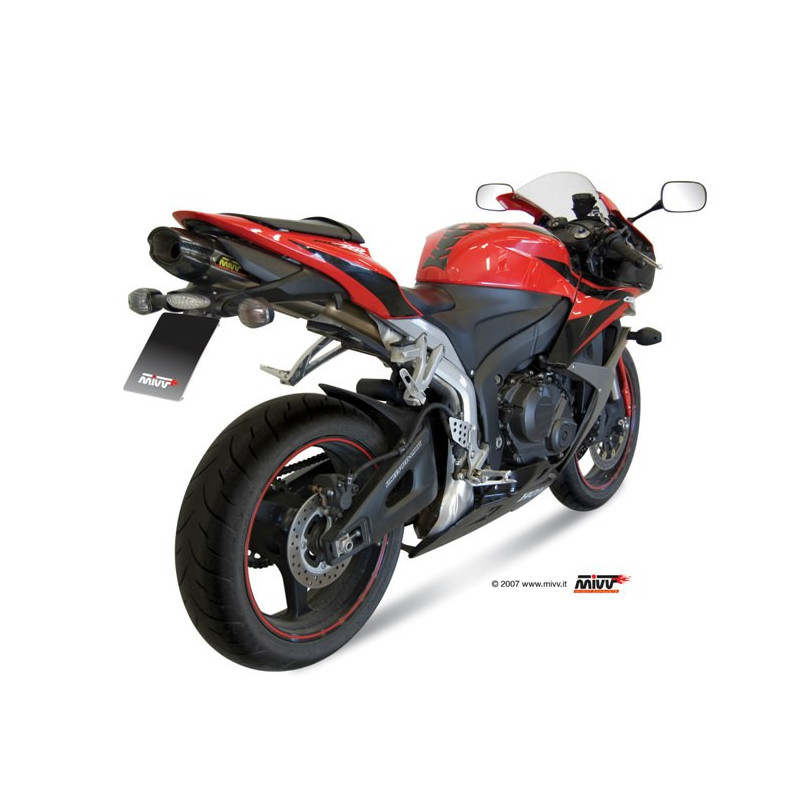 Homologierter Endschalldämpfer Mivv Suono Edelstahl Honda CBR 600 RR 07-