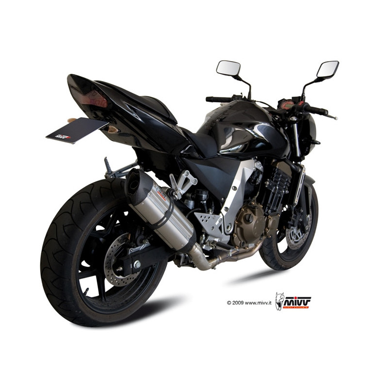 Muffler Street Legal Mivv Suono Inox Kawasaki Z 750 04-06 | MotoGM