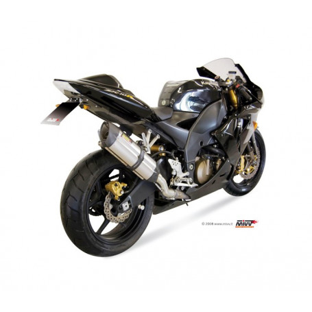 Homologierter Endschalldämpfer Mivv Suono Edelstahl Kawasaki ZX … | MotoGM