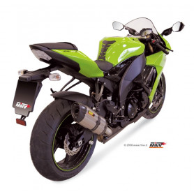 Homologierter Endschalldämpfer Mivv Suono Edelstahl Kawasaki ZX … | MotoGM