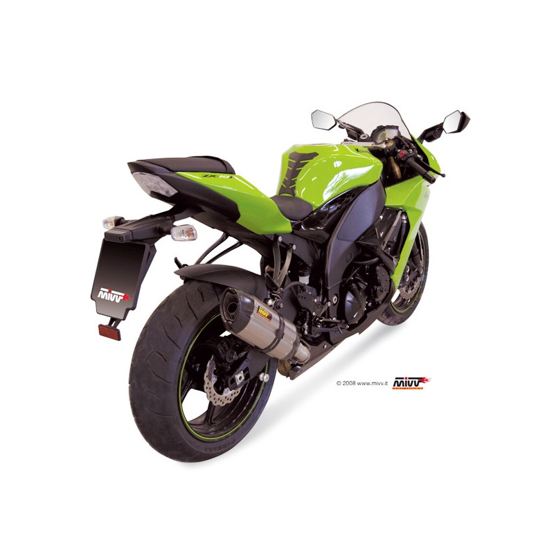 Terminal homologado Mivv Suono acero inoxidable Kawasaki ZX 10R … | MotoGM
