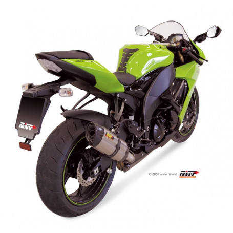 Terminale omologato Mivv Suono Inox Kawasaki ZX 10R 08-