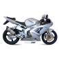Terminal homologado Mivv Suono acero inoxidable Kawasaki ZX-6R 03-04