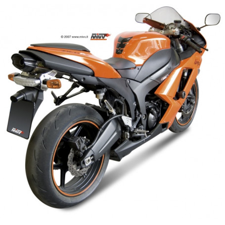 Muffler Street Legal Mivv Suono Inox Kawasaki ZX-6R 07-08