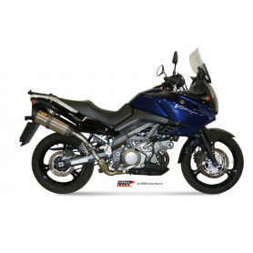Terminal homologado Mivv Suono acero inoxidable Suzuki V-Strom 1… | MotoGM