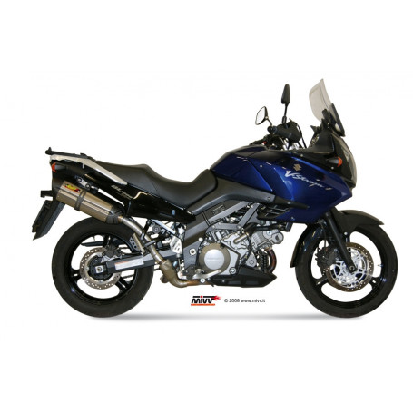 Terminal homologado Mivv Suono acero inoxidable Suzuki V-Strom 1… | MotoGM