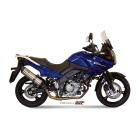 Homologierter Endschalldämpfer Mivv Suono Edelstahl Suzuki V-Str… | MotoGM