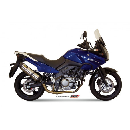 Terminale omologato Mivv Suono Inox Suzuki V-Strom 650 04-06