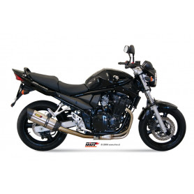 Muffler Street Legal Mivv Suono Inox Suzuki Bandit 650 05-06 | MotoGM