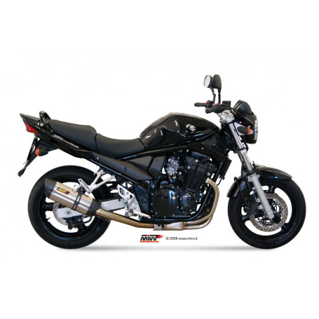 Terminale omologato Mivv Suono Inox Suzuki Bandit 650 05-06