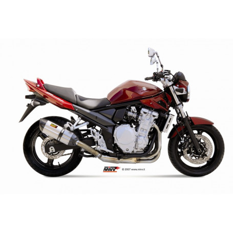 Silencieux Homologués Mivv Suono Inox Suzuki Bandit 650 07-
