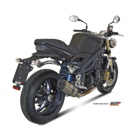 Terminal homologado Mivv Suono acero inoxidable Triumph Speed Tr… | MotoGM