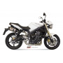 Silencieux Homologués Mivv Suono Inox Triumph Street Triple 07-