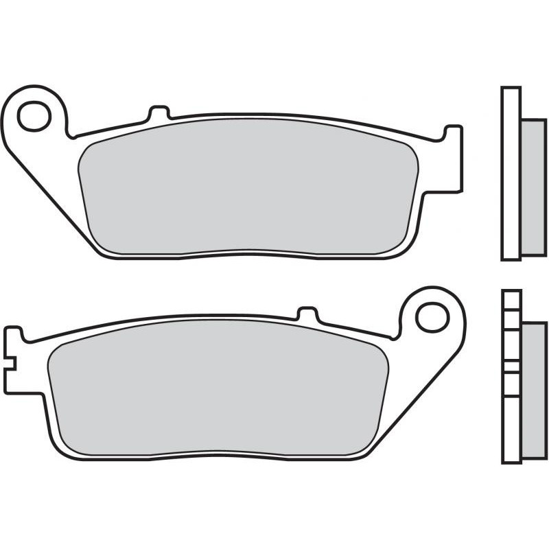 Pastilla de freno Brembo sinterizada SA (1 par para 1 disco 07HO41SA
