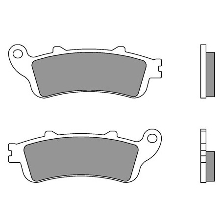 Pastilla de freno Brembo sinterizada SA (1 par para 1 disco 07HO42SA