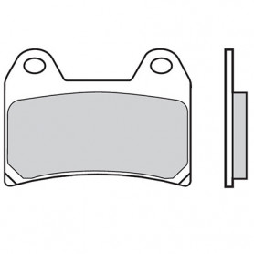 Plaquette de frein Brembo Extreme Racing RC Avant (1 couple pour 1 disque),07BB19RC