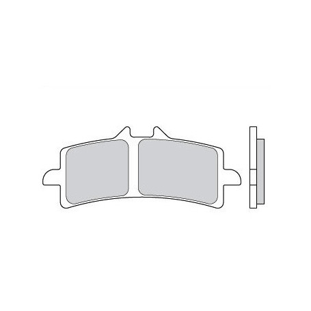 Brake Pads Brembo Extreme Racing RC (1 couple for 1 Disk), 07BB37RC (ex 07BB30RC)