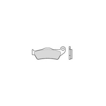 Bremsbelag Brembo gesintert hinten SP (1 Paar für 1 Scheibe 07BB… | MotoGM