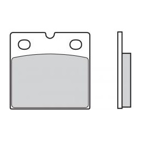 Pastilla de freno Brembo sinterizada trasera SP (1 par para 1 disco) 07BB14SP
