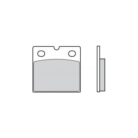 Brake Pads Brembo sintered street rear (1 couple for 1 Disk), 07BB14SP
