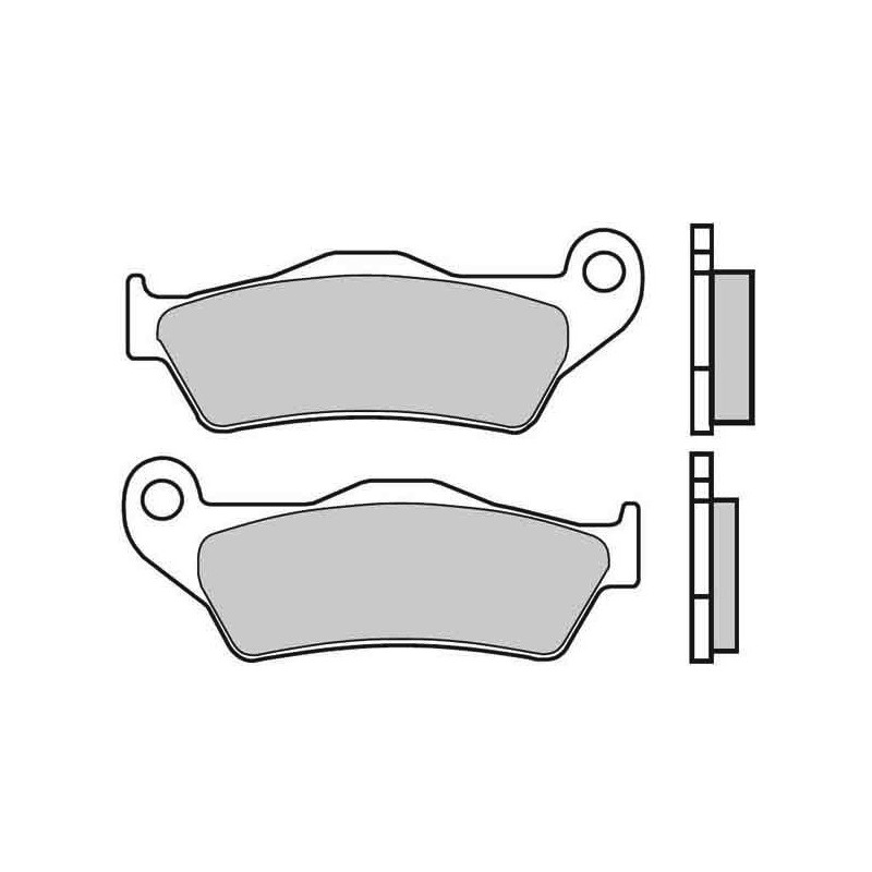 Pastilla de freno Brembo sinterizada trasera SP (1 par para 1 disco) 07BB28SP
