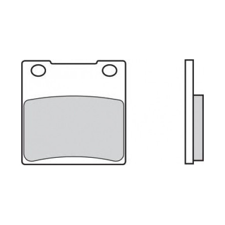 Bremsbelag Brembo gesintert hinten SP (1 Paar für 1 Scheibe 07KS05SP