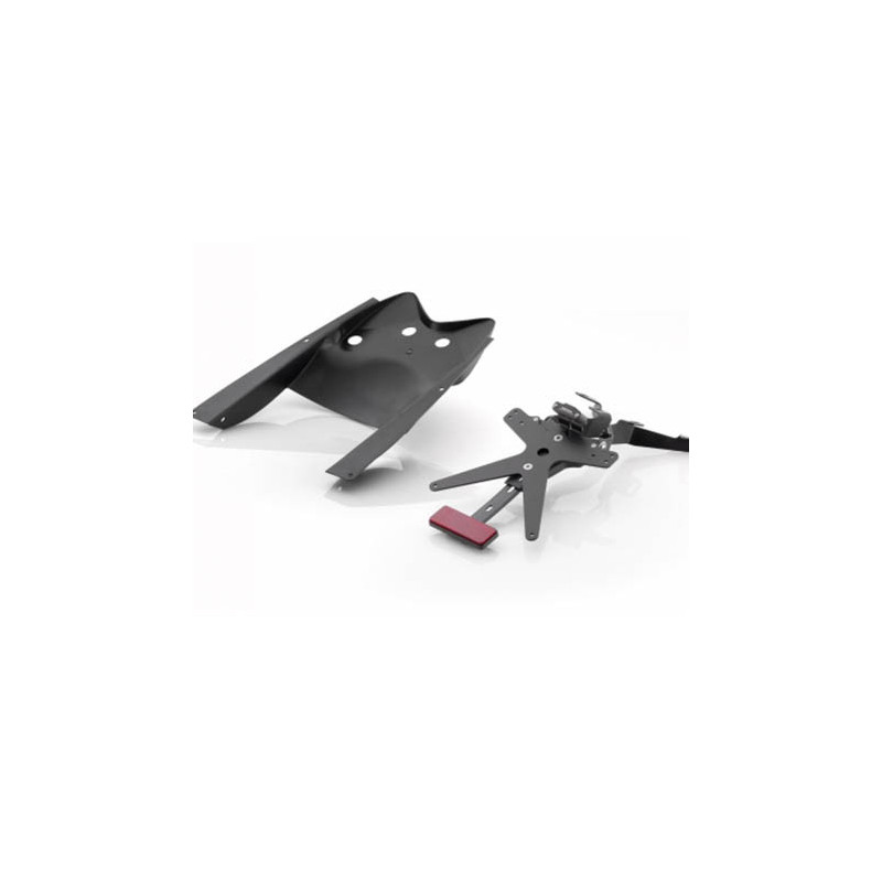 Rizoma "Fox" license plate holder, light Included for Yamaha T-Max 08-
