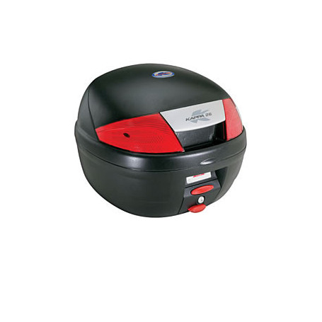 Baúl Kappa Monolock Negro opaco K26 | MotoGM