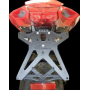 Support plaque reglabe Lightech avec éclairage led et catadioptre, pour MV Agusta F3 675, 800