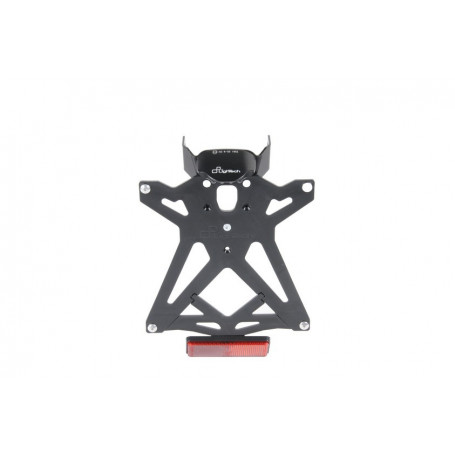 Support plaque reglabe Lightech avec éclairage led et catadioptrepour BMW C 600 Sport 13-