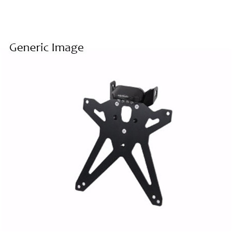 Portatarga Lightech con luce targa led e catadiottro  per Yamaha R1 15-