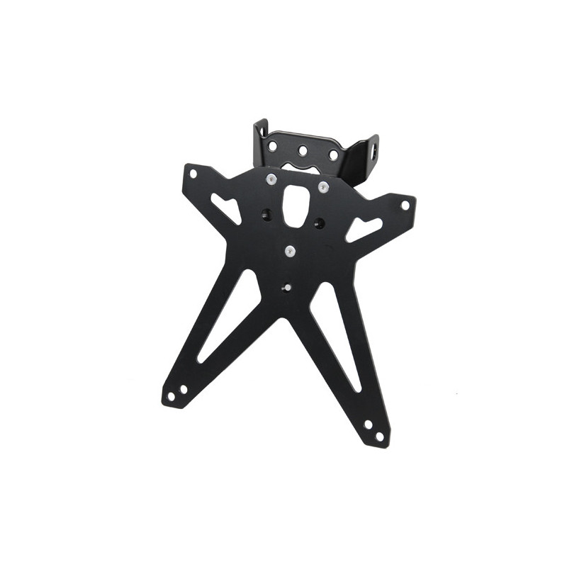 Lightech adjustable license plate brackets for Yamaha R1 15-