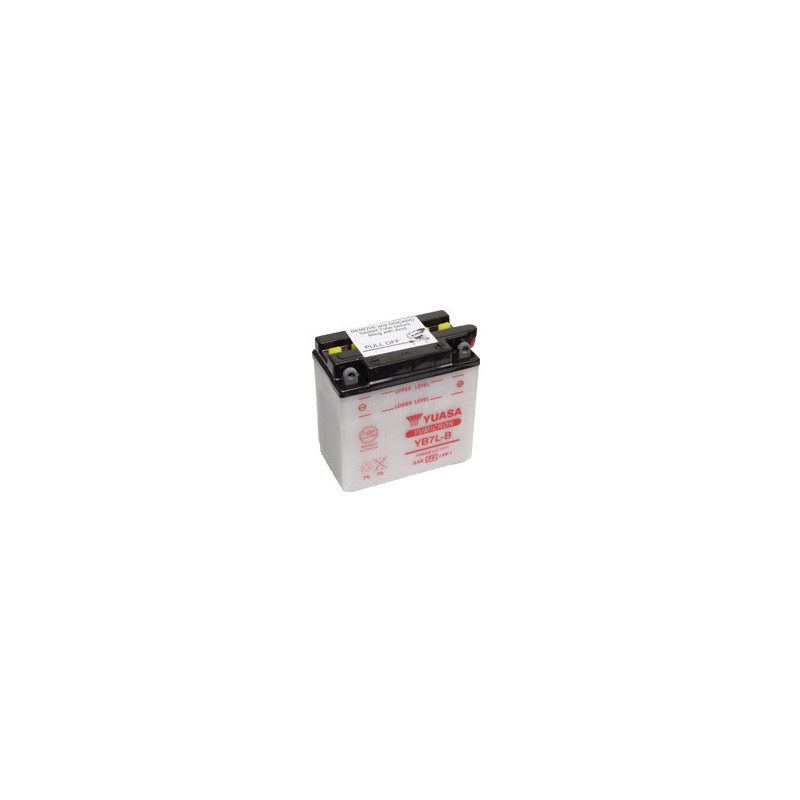 Batterie Yuasa YB7L-B 8 A, positiv DX