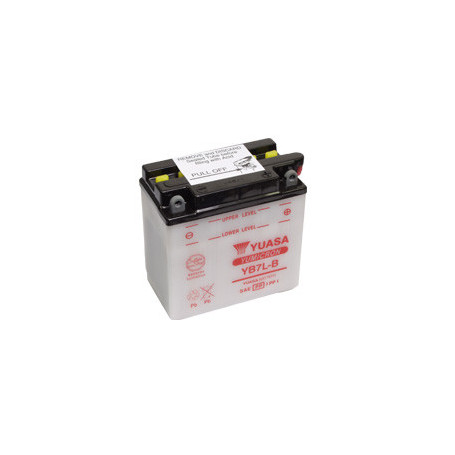 Batería Yuasa YB7L-B 8 A, positivo DX | MotoGM