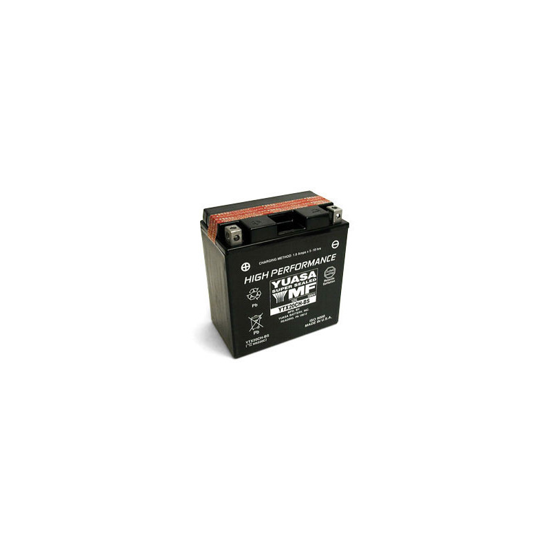 Batería Yuasa YTX20CH-BS 18A, positivo SX