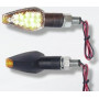 Clignotants led Tuning Style Far Homologue  (2 pieces), noire