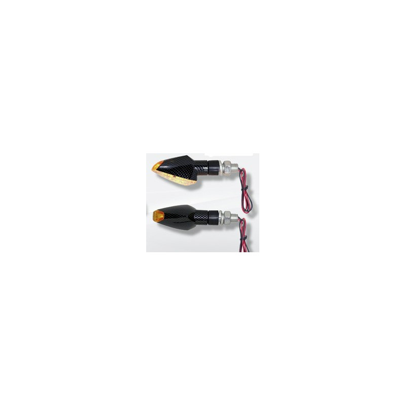 Intermitentes Tuning Style Far Homologado Led Carbon(2 piezas)